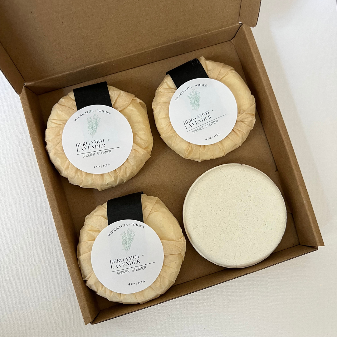 Bergamot + Lavender Shower Steamers