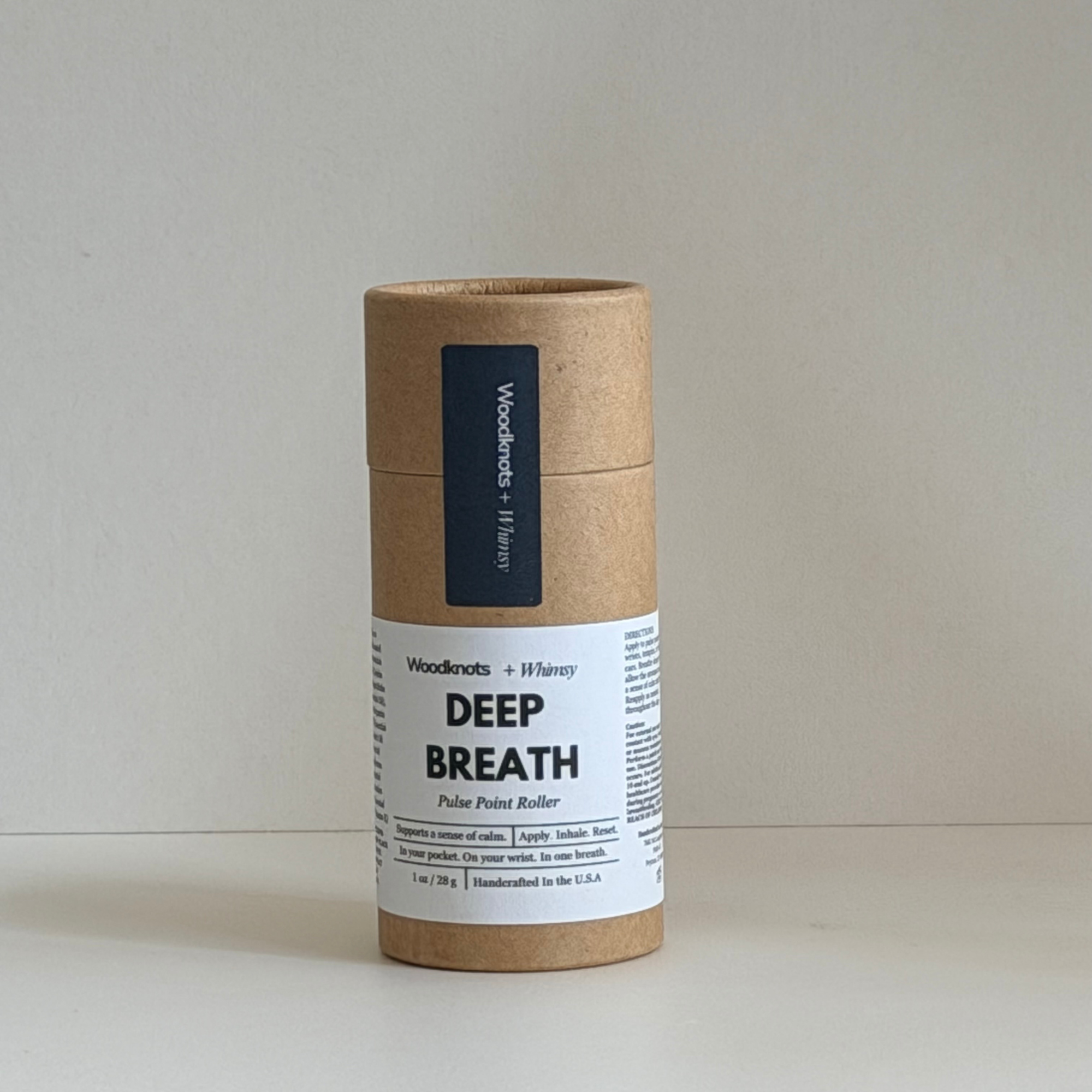 Deep Breath Pulse Point Roller