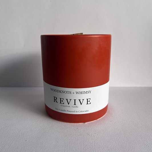 Revive Crackle Wick Soy Candle