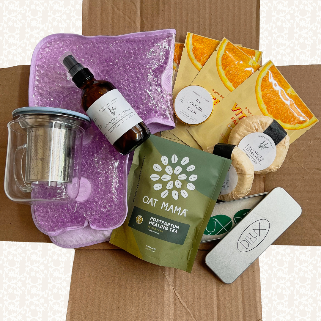 Postpartum Self-Care Subscription Box: Tailored Support for New Moms